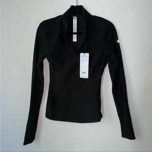 alo yoga alo soft 1/2 zip up